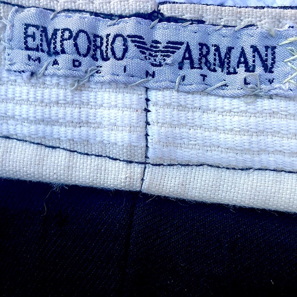 Emporio Armani Vintage Black dress pants made in Italy pockets women’s s… - Picture 2 of 10
